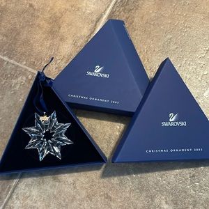 2003 Swarovski Christmas ornament